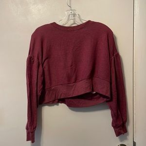 Arizona Jean Co. Pull Over Cropped Sweatshirt